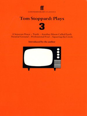 cover image of Tom Stoppard Plays 3